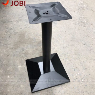 Chân bàn sắt café đế vuông JCB1218