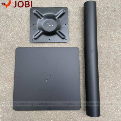 Chân bàn sắt café đế vuông JCB1219