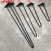 Chân bàn sắt hairpin 2 thanh JCB1205