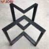 Chân bàn sắt hộp Chữ V JCB1208